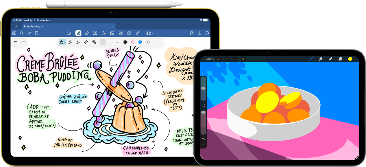 iPads and Apple Pencil (USB-C)